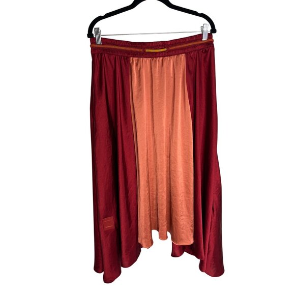 Lululemon x Roksanda Face Forward Skirt Caliente Rustic Coral Fools Gold-sz Larg - Picture 2 of 12